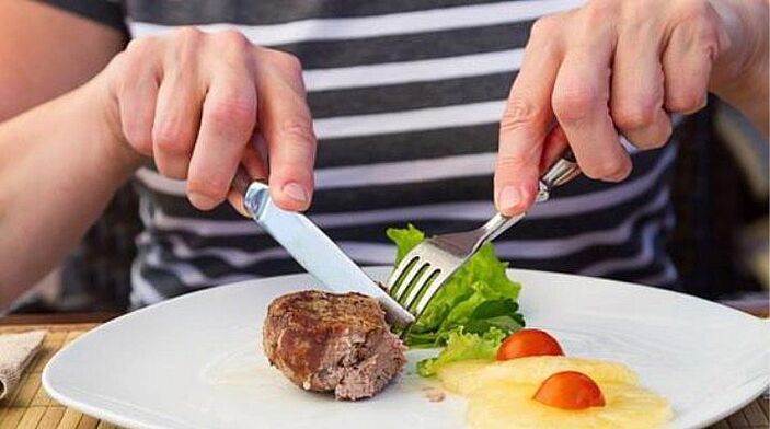 elikagai osasuntsuak dieta batean